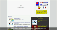 Desktop Screenshot of ecole-belair.com
